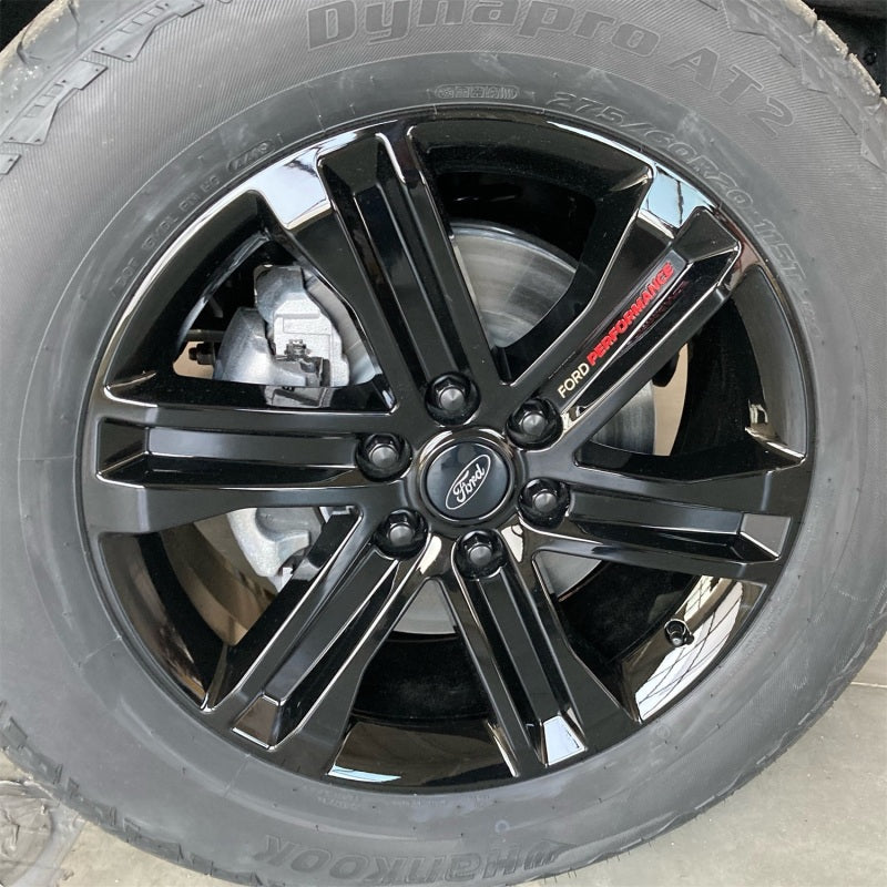 Ford Racing 15-22 F-150 20x8.5 Gloss Black Wheel Kit M-1007K-S2085F15B M-1007K-S2085F15B Photo - Mounted