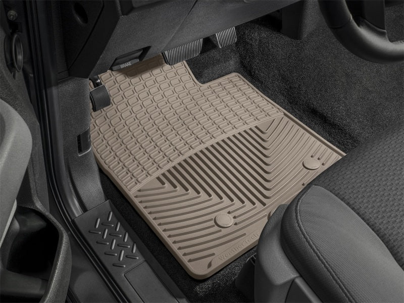 WeatherTech 98 Chevrolet Tracker Front Rubber Mats - Tan W3TN W3TN Photo - Mounted