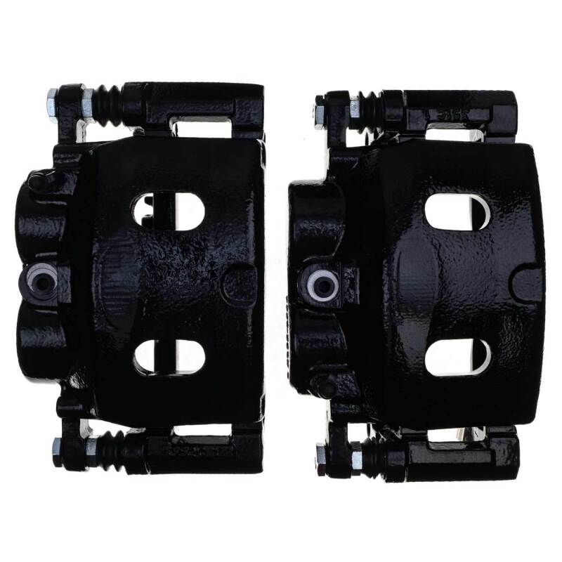 PowerStop Power Stop 07-08 Cadillac Escalade Front Black Caliper - Pair w/Bracket S4918BLK S4918BLK Photo - out of package