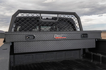 Dee Zee Deezee Universal Tool Box - Red Crossover - Single Lid Black BT (Txt Blk) DZ10170TB DZ10170TB Photo - Mounted