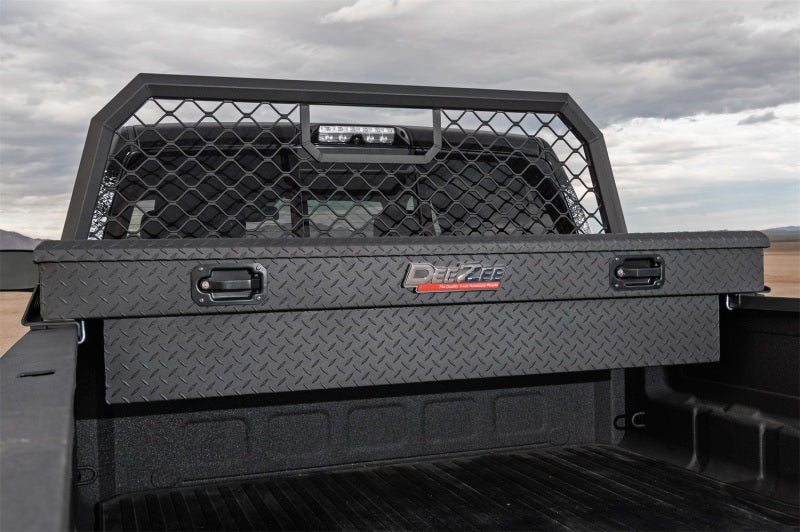 Dee Zee Deezee Universal Tool Box - Red Crossover - Single Lid Black BT (Txt Blk) DZ10170TB DZ10170TB Photo - Mounted