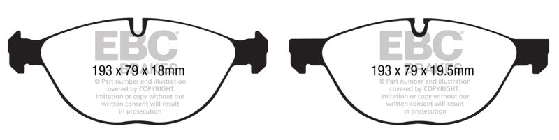 EBC Disc Brake Pad Set DP61994 Photo - Primary