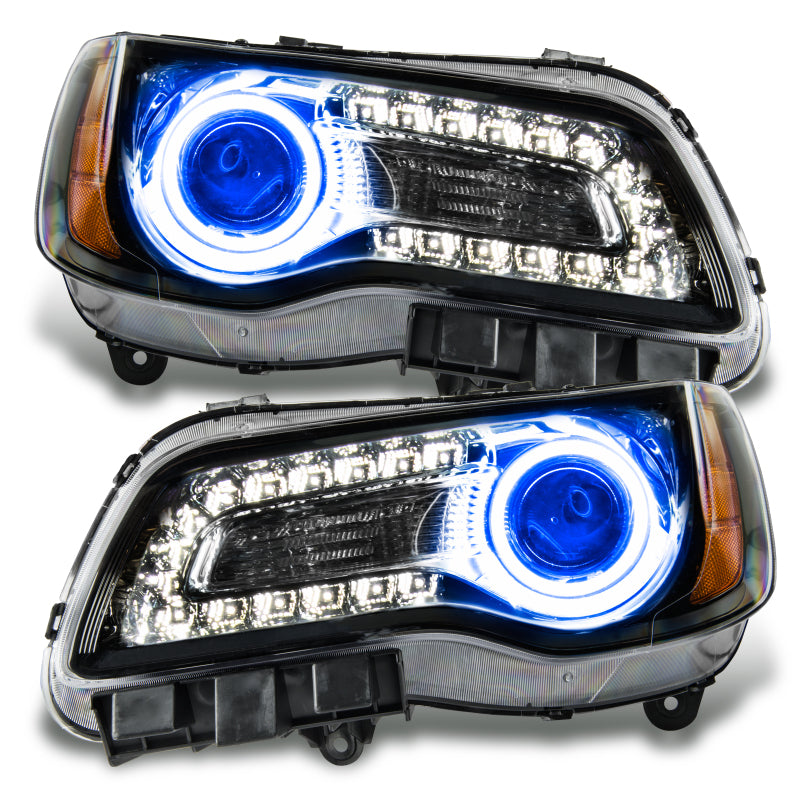 ORACLE Lighting Oracle 11-14 Chrysler 300C SMD HL - Black - NON HID - Blue 7729-002 7729-002 Photo - Primary