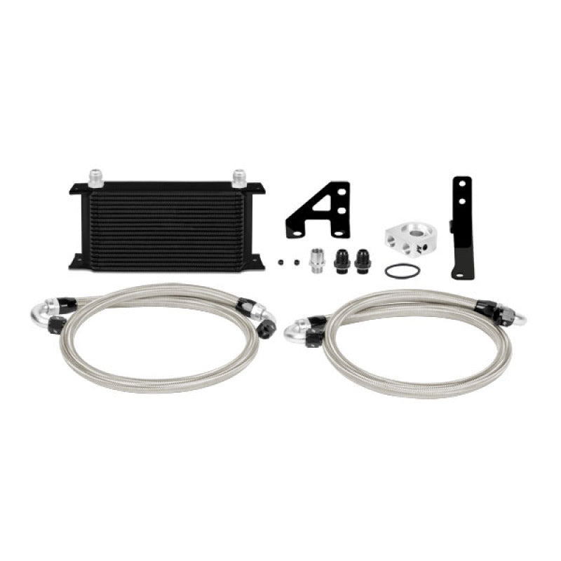 Mishimoto Oil Cooler Kit - BlackThermostatic 2015+ Subaru WRX STi MMOC-STI-15TBK Photo - Primary
