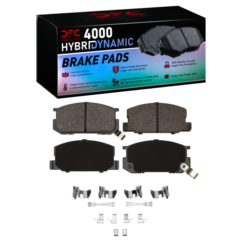 DFC DFC 4000 HybriDynamic Brake Pads Brakes, Rotors & Pads Brake Pads - OE main image