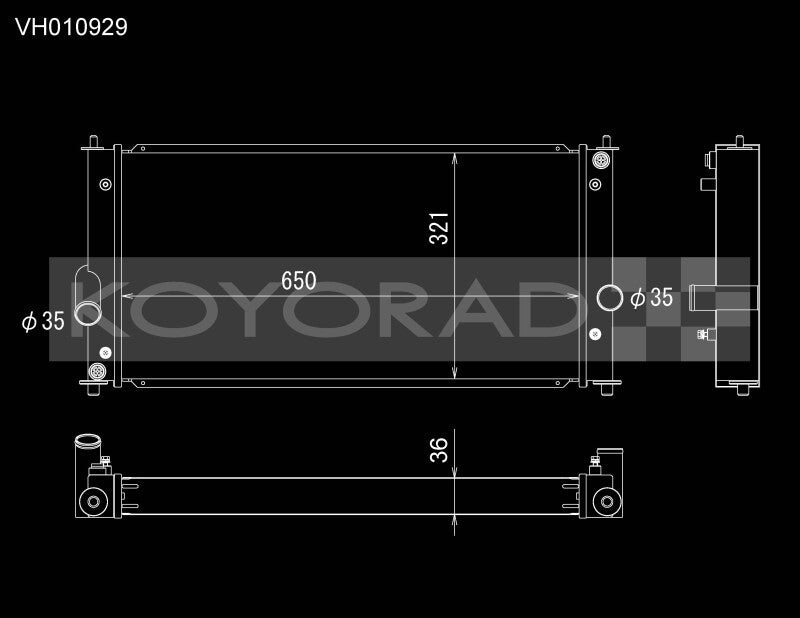 Koyo KOY Racing Radiators Cooling Radiators main image