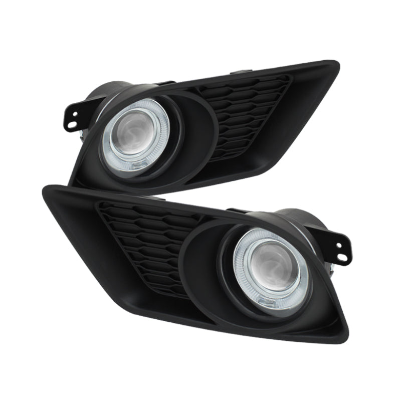 Spyder Dodge Charger 2011-2014 Halo Projector Fog Lights w/Switch Clear FL-P-DCH2011-C 5073273 5073273 Photo - Primary