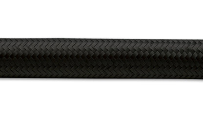 Vibrant Black Nylon Braided Flex Hose -12 AN (5 foot roll) 11992 Photo - Primary