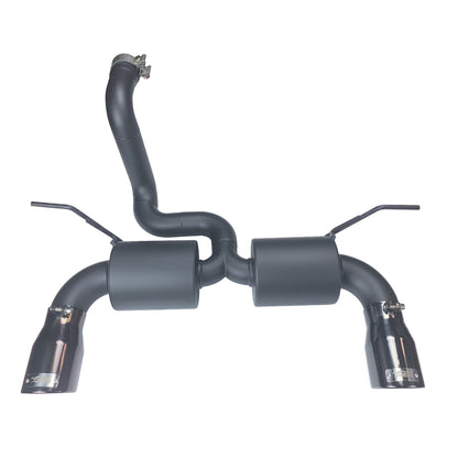 Injen 18-20 Jeep Wrangler JL L4-2.0L Turbo / V6-3.6L SS Axle-back Exhaust - Black SES5005BLK SES5005BLK Photo - Primary