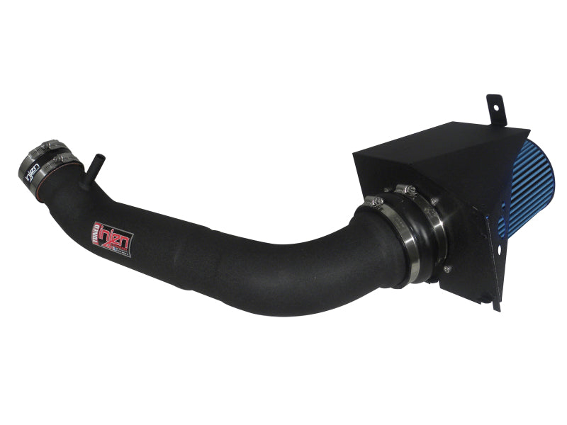 Injen 09-10 Ford F-150 2 valve V8 4.6L Wrinkle Black Power-Flow Air Intake System PF9027WB PF9027WB Photo - Primary