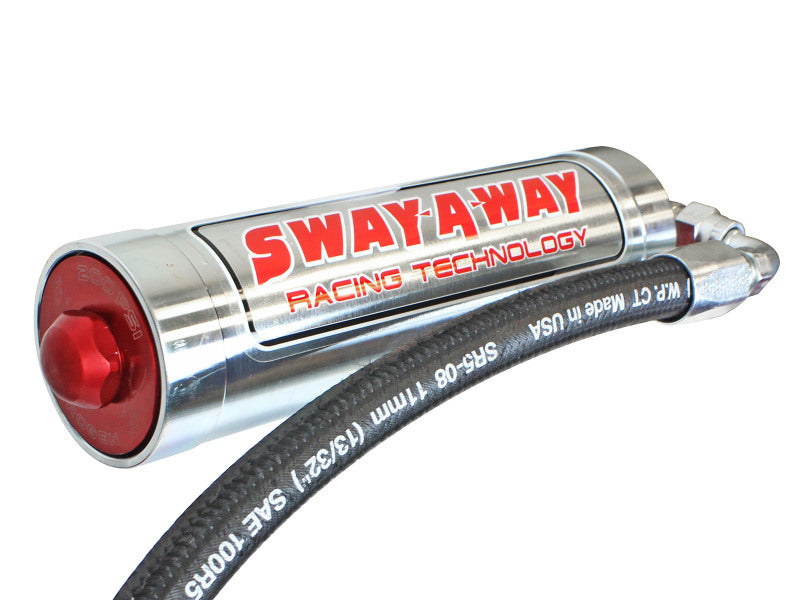 aFe Control Sway-A-Way 2.5" Front Shock Kit w/ Remote Reservoir 201-5600-05 Photo - Unmounted