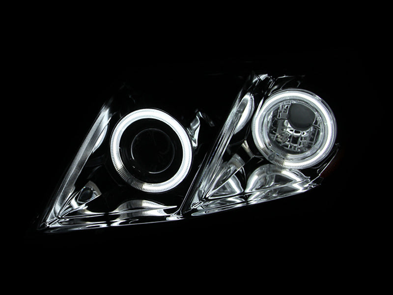 Anzo 2007-2009 Toyota Camry Projector Headlights w/ Halo Chrome 121180 Photo - Mounted