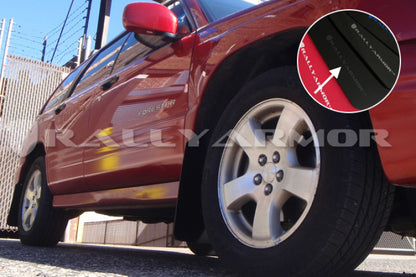 Rally Armor 1998-2002 Forester Mud flap Grey logo MF13-UR-BLK/GRY User 1