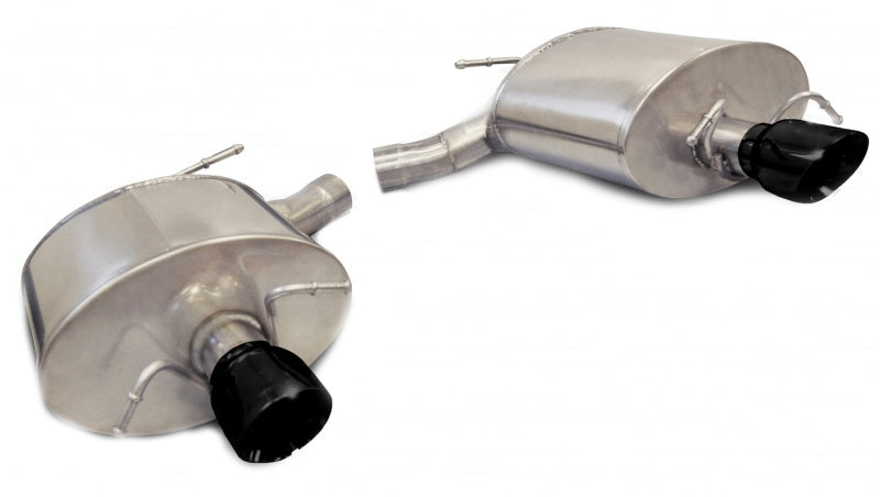 Corsa Performance 11-13 Cadillac CTS Wagon V 6.2L V8 Black Sport Axle-Back Exhaust 14948BLK Photo - Primary