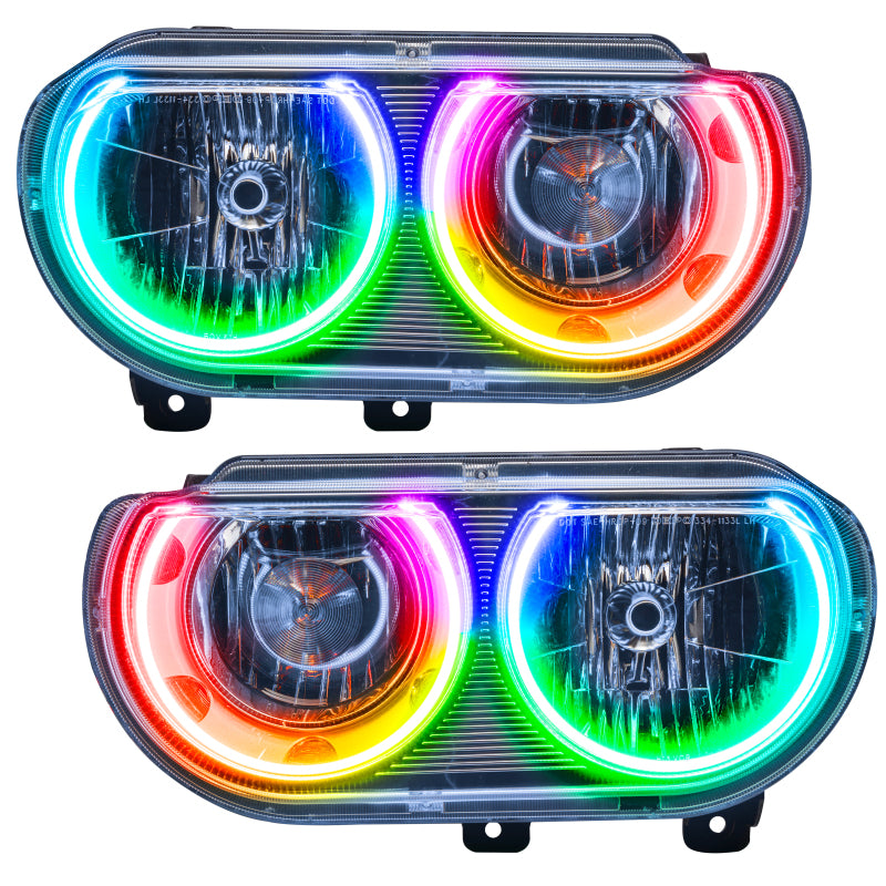 ORACLE Lighting Oracle 08-14 Dodge Challenger SMD HL (Non-HID) - ColorSHIFT w/o Controller 7720-334 7720-334 Photo - Primary