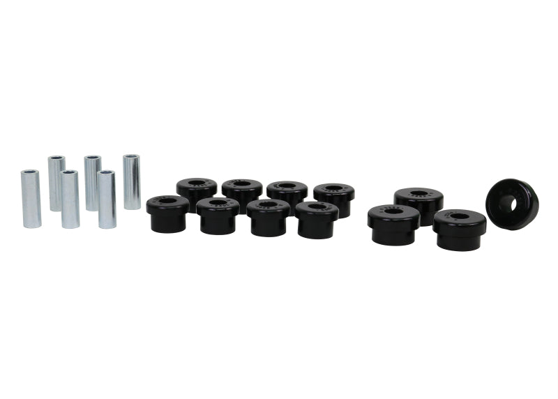 Whiteline Plus 88-00 Honda Civic / 88-9/95 CRX Rear Control Arm - Lower Inner & Outer Bushing Kit W62005 W62005 Photo - Primary