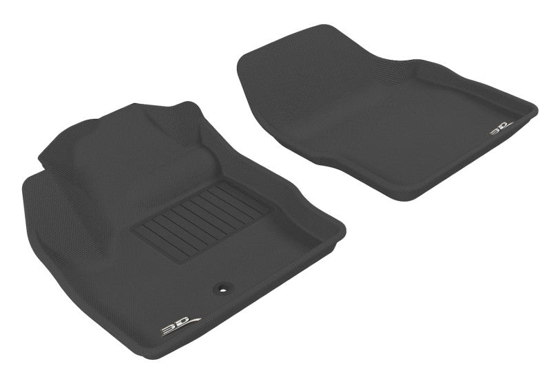 3D MAXpider 2007-2014 Land Rover Lr2 Kagu 1st Row Floormat - Black L1LR00111509 L1LR00111509 Photo - Primary