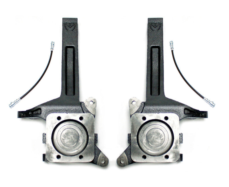 MaxTrac 07-18 Toyota Tundra 2WD 3.5in Front Lift Spindles w/Extended DOT Compliant Brake Lines 706735 706735 Photo - Primary