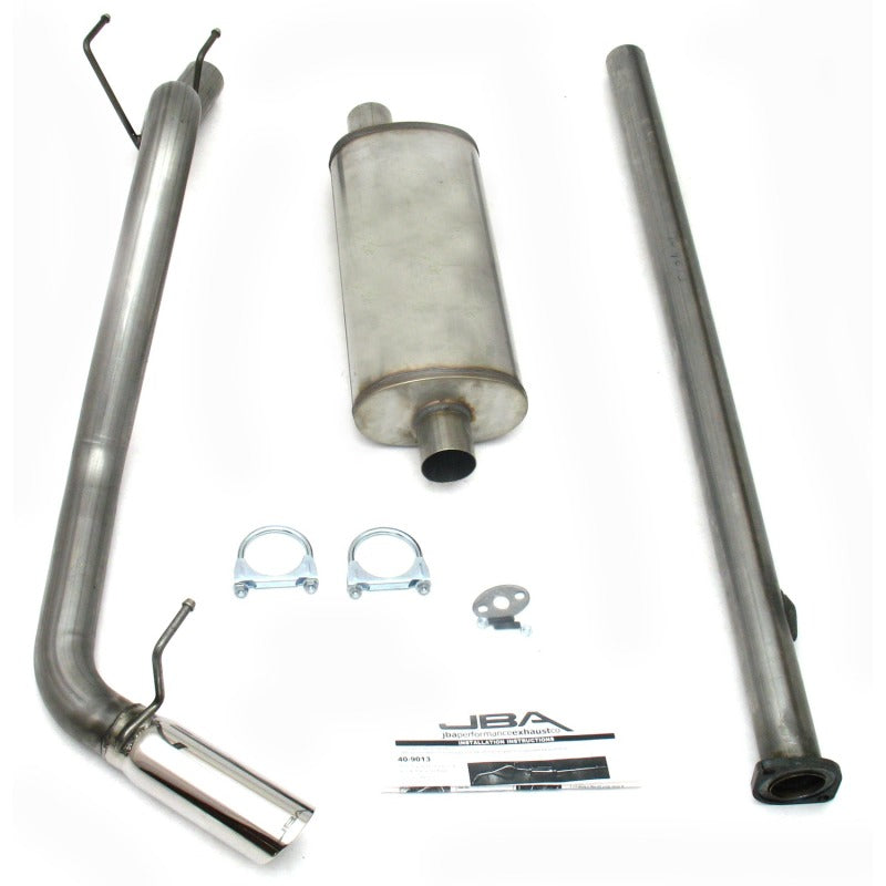 JBA 95-99 Toyota Tacoma Pre Runner 3.4L 409SS Pass Side Single Exit Cat-Back Exhaust 40-9013 40-9013 Photo - Primary