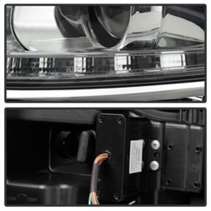 Spyder Lexus GS 300 / 350 / 450 06-11 Headlights - HID Model Only - Smoke PRO-YD-LG06-HID-DRL-SM 5082817 5082817 Photo - Unmounted