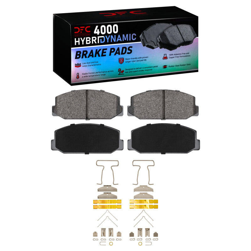 DFC DFC 4000 HybriDynamic Brake Pads Brakes, Rotors & Pads Brake Pads - OE main image