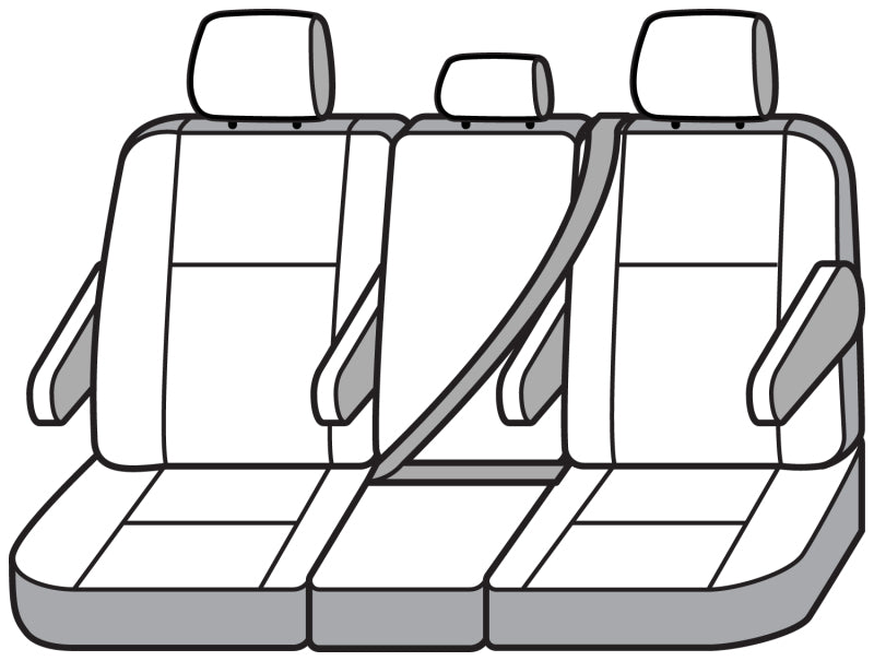 Covercraft 21-24 Toyota Sienna Polycotton SeatSaver Custom Second Row Seat Covers - Misty Grey SS8533PCCT SS8533PCCT Photo - out of package