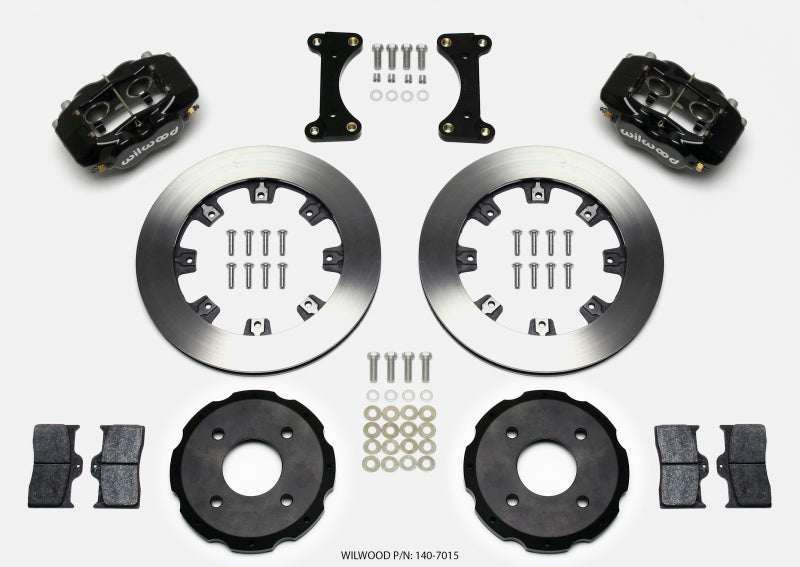 Wilwood Forged Dynalite Front Hat Kit 12.19in 2002 Mitsubishi Lancer 140-7015 140-7015 Photo - Primary