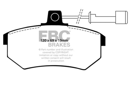 EBC Disc Brake Pad Set DP4486R Photo - Primary