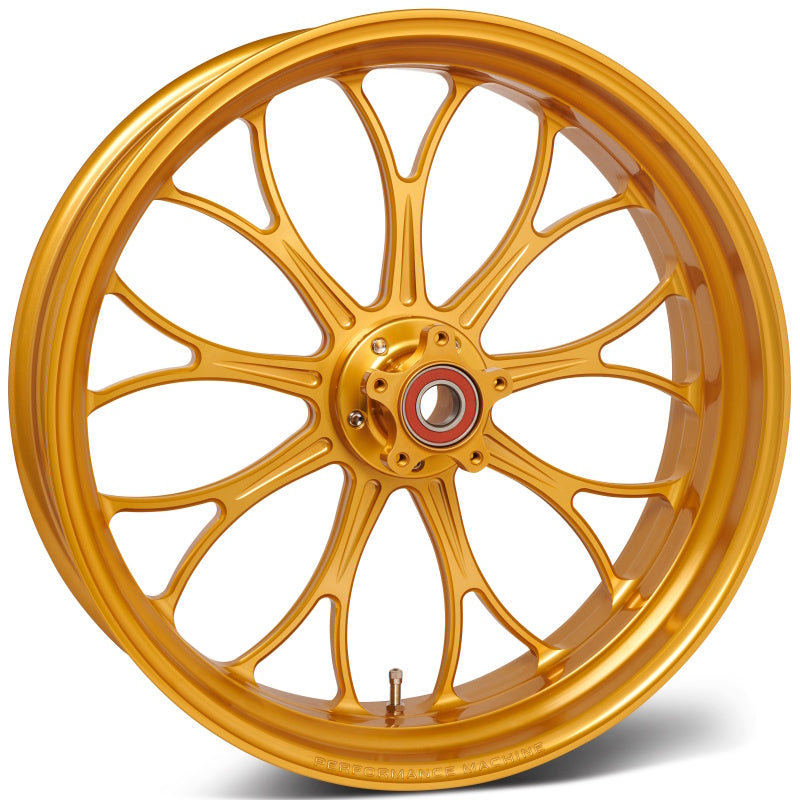 Performance Machine 21x3.5 Forged Wheel Revolution  - Gold Ano 1202-7106R-RVNAP-G 1202-7106R-RVNAP-G Photo - Primary