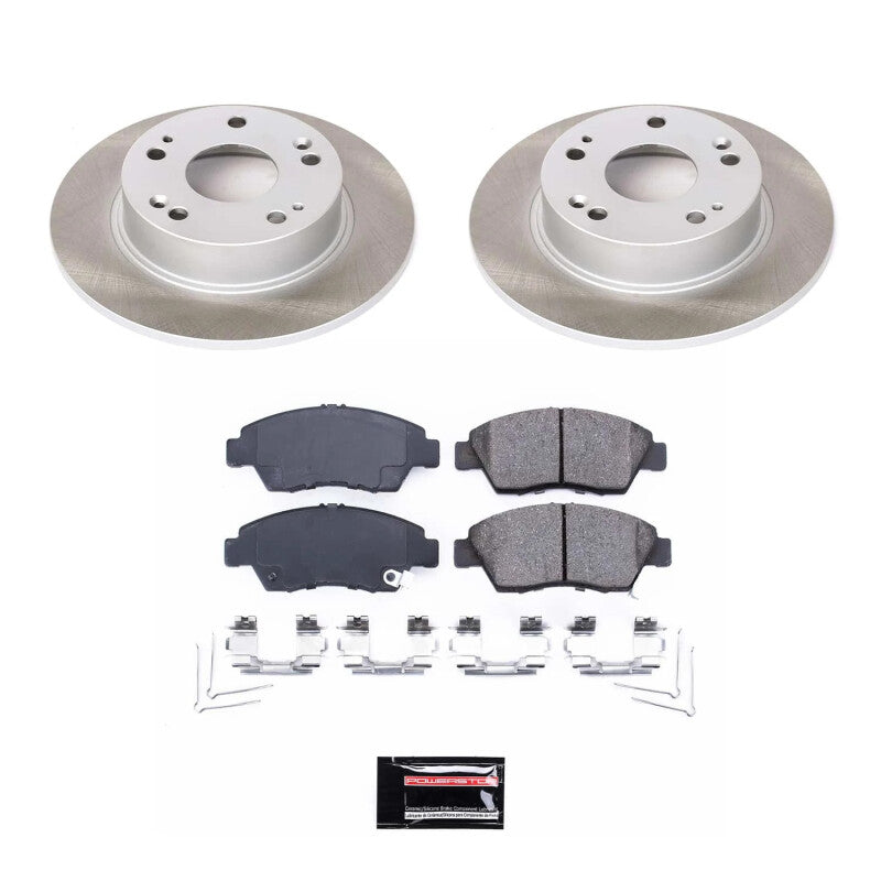 PowerStop Power Stop 06-11 Honda Civic Front Semi-Coated Rotor Kit SC2389 SC2389 Photo - Primary