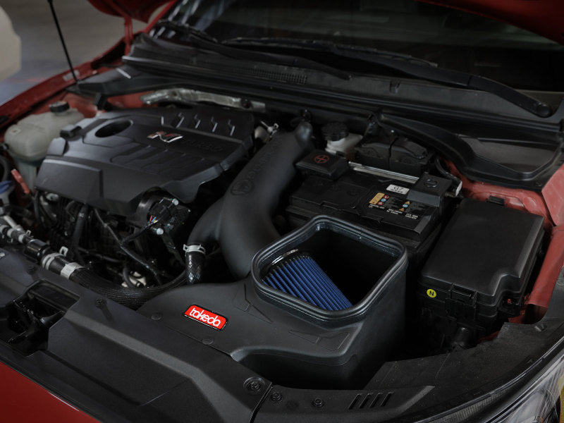 aFe Takeda Stage-2 P5R AIS 19-20 Hyundai Veloster N L4 2.0L 56-10021R 56-10021R Photo - Mounted
