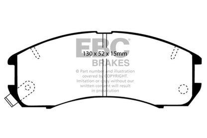 EBC Disc Brake Pad Set DP3705C Photo - Primary