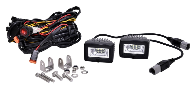 KC HiLiTES 2" C-Series C2 LED - 2-Light System - 20W Flood Beam 328 328 Photo - Primary