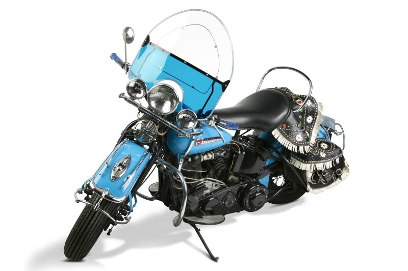 National Cycle 36-47 Harley Davidson Knucklehead/1948 PanHead Vintage Round Top Windshield-Blue N2202 N2202 User 1