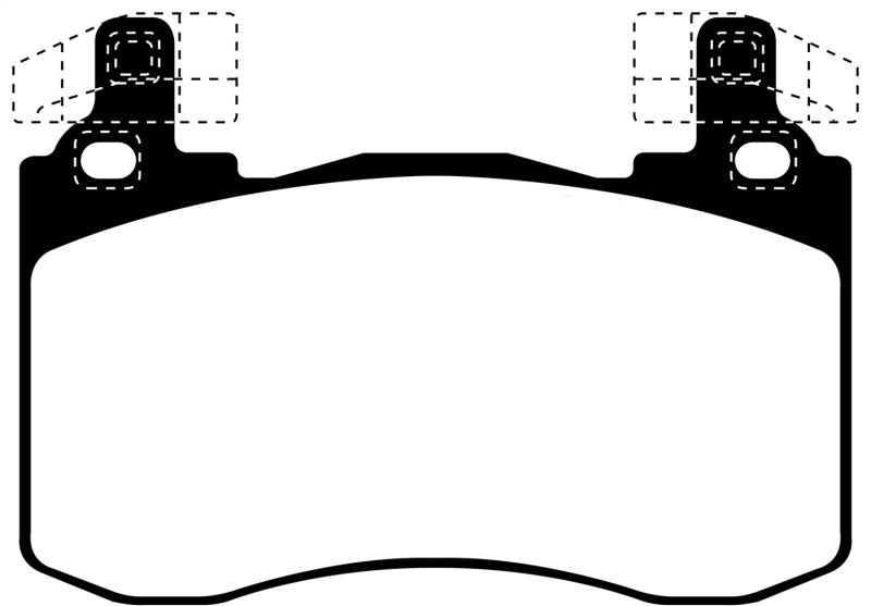 EBC 2019+ Genesis G70 2.0T (Brembo) Redstuff Front Brake Pads DP32356C DP32356C Photo - Primary
