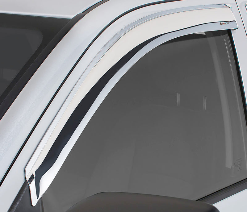 Stampede Tape-Onz Sidewind Deflector,Chrome,2 pc.For 15-19 Chevrolet Colorado 60120-8 Photo - Mounted