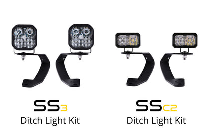 Diode Dynamics 10-21 Toyota 4Runner Stage Series 2in LED Ditch Light Kit - Sport Yellow Combo DD6751 DD6751 User 5