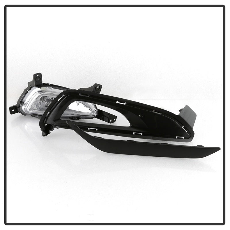 Spyder 16-18 Hyundai Tucson OEM Style Fog Lights w/Switch - Clear (FL-HYTU2016-C) 9044274 9044274 Photo - Unmounted