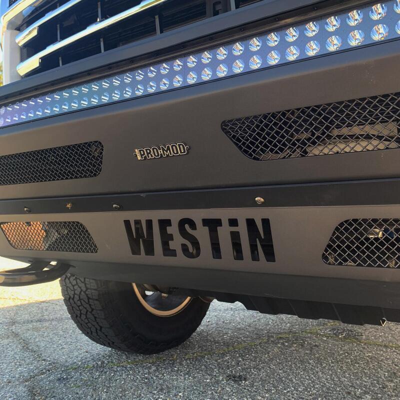 Westin 2020 Chevy Silverado 2500/3500 Pro-Mod Skid Plate - Textured Black 58-71225 58-71225 Photo - Mounted