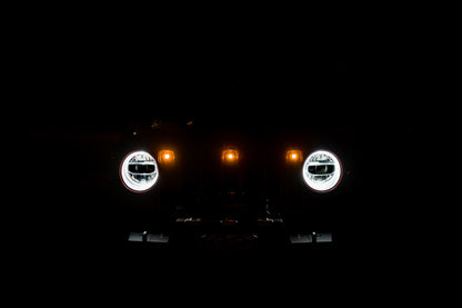 DV8 Offroad 2018+ Jeep JL Grill Amber Marker Lights GRJL-02 GRJL-02 User 3