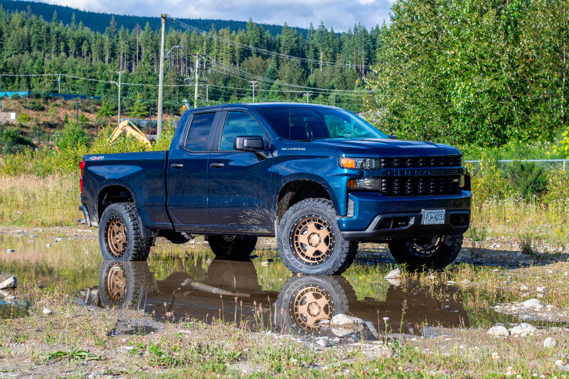Belltech 2019-2021 Chevrolet Silverado / Sierra 4wd 4in Lift Kit Shocks Only 150212BK 150212BK Photo - lifestyle view
