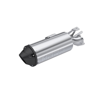 MBRP 2015 Polaris Hawkeye 325/Sportsman ETX 5in Single Slip-On Performance Series Exhaust AT-9502PT AT-9502PT Photo - Primary