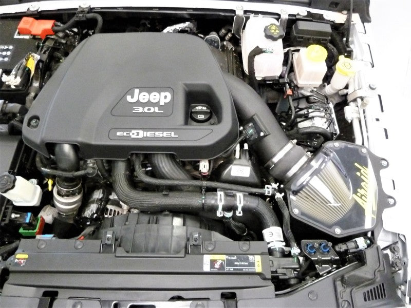 Airaid 20-21 Jeep Wrangler V6-3.0L DSL Performance Air Intake System - Non-woven Synthetic 315-294 315-294 Photo - Mounted