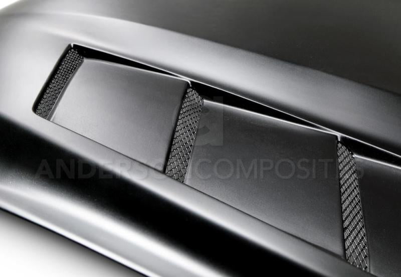 Anderson Composites 15-16 Ford Mustang Fiberglass Heat Extractor Hood AC-HD15FDMU-SA-GF AC-HD15FDMU-SA-GF User 2