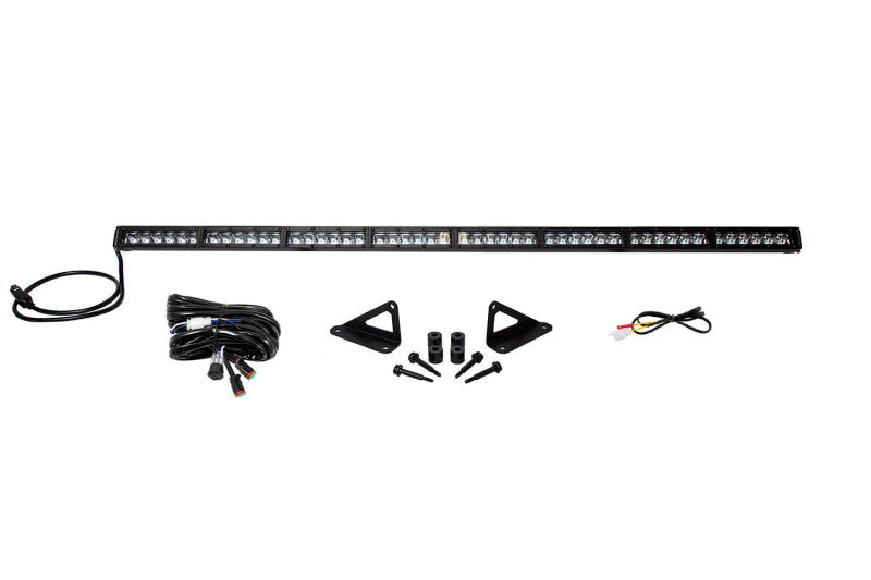Diode Dynamics 18-21 Jeep JL Wrangler/Gladiator SS50 Hood LED Light Bar Kit - White Driving DD6104 DD6104 Photo - Primary
