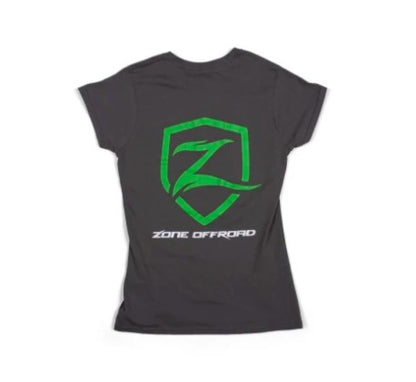Zone Offroad Charcoal Gray Premium Cotton T-Shirt w/ Zone Offroad Logo - Womens - XL ZONU9163XL ZONU9163XL User 1