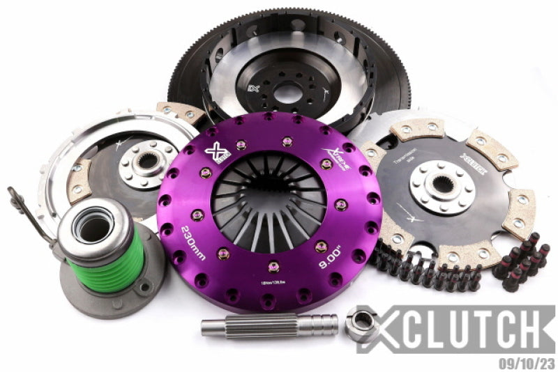 XCLUTCH 11-14 Ford Mustang GT 5.0L 9in Twin Solid Ceramic Clutch Kit XKFD23655-2E XKFD23655-2E Photo - Primary