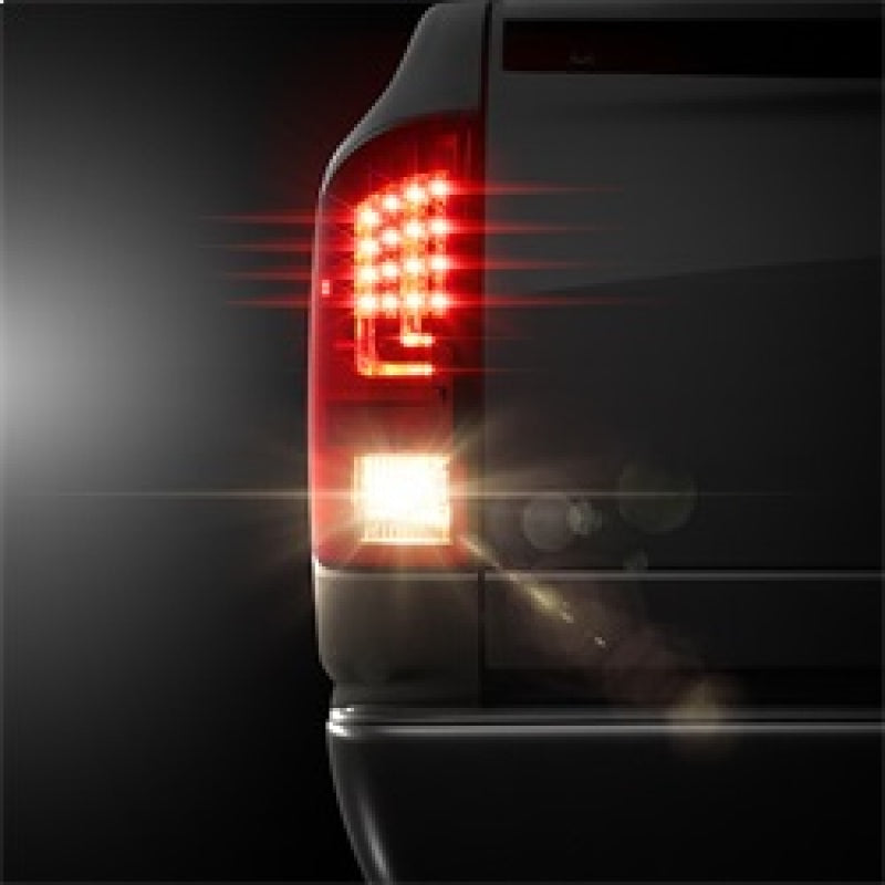 Spyder Dodge Ram 07-08 1500 Version 2 LED Tail Lights - Red Clear ALT-YD-DRAM06V2-LED-RC 5081971 5081971 Photo - Mounted