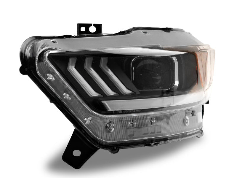 Raxiom 15-17 Ford Mustang GT350 GT500 LED Projector Headlights- Blk Housing (Clear Lens) 407613 407613 Photo - Close Up