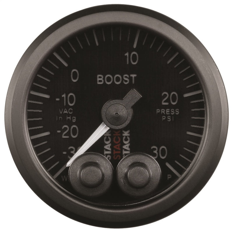 Autometer Gauge Boost Pro-Cntrl 52mm Blk -30inHg-30psi ST3512 User 2